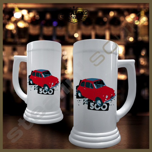 Chopp Plastico Cerveza | Fiat #147 | Abarth 595 Lancia Uno