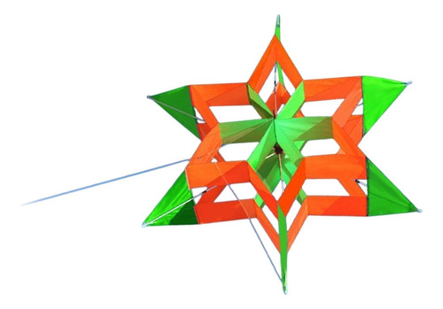 Cometa Lotus Con Bolsa De Almacenamiento, Hermosa Cometa 3d