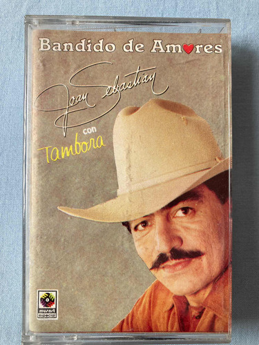 Joan Sebastian / Bandido De Amores Con Tambora Cassette 1992 (Usado)