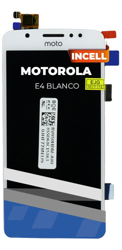 Pantalla Display Lcd Motorola E4 Blanco