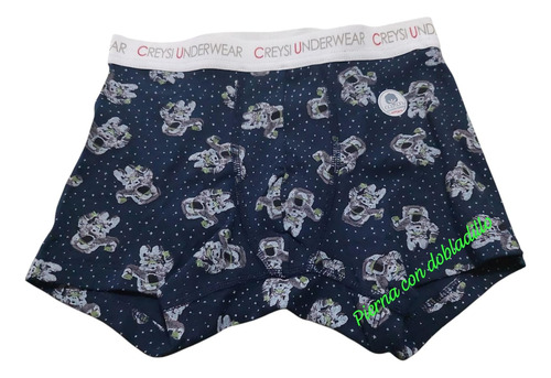 Baby Creysi Mod. 86 Bóxer Fantasía Algodón 3 Piezas