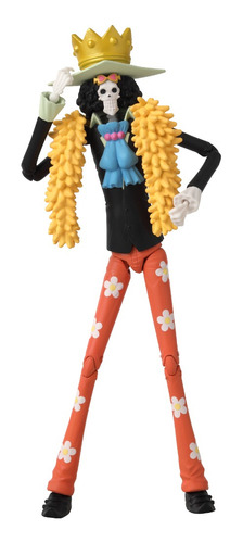 Anime Heroes One Piece Brook Figura De Acción 6.5 Bandai