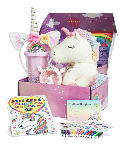 Toylink Regalo De Unicornio Para Niñas De 3, 4, 5, 6, 7, 8.