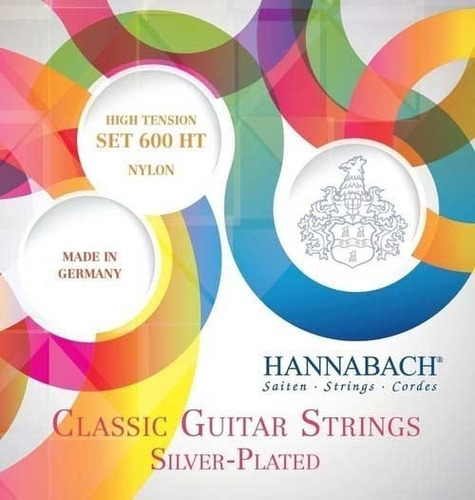 Hannabach 600 Encordado Clasica Criolla Pack 3