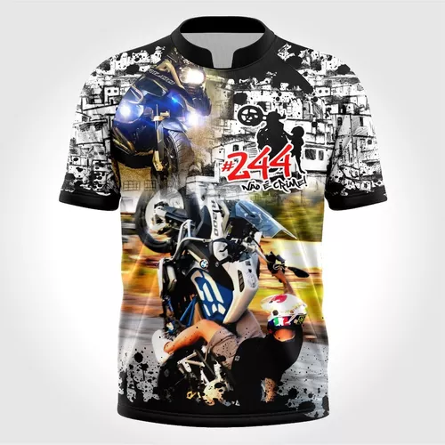 Camisa do grau moto