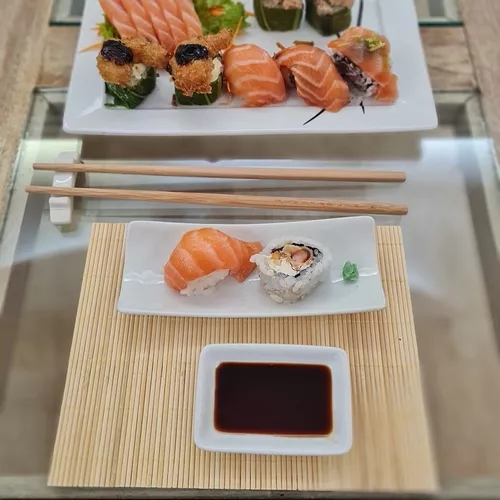 Jogo 6 peças para Sushi em Bambu – Dynasty