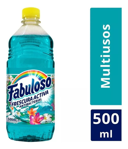 Fabuloso Limpiador Multiusos Mar Fresco 500 Ml -aroma Fresco