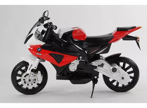 Moto Eletrica Infantil Zippy Toys BMW S1000RR 12V Vermelha - Maçã