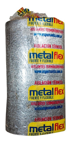 Aislación* Térmica Para Techos De Chapa 10 Mm Aluminizado