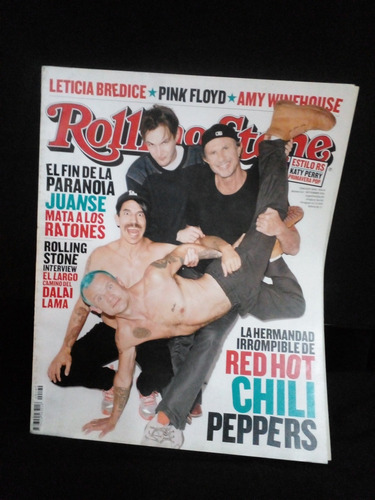 Revista Rolling Stone Tapa Red Hot Chili Peppers Num 162