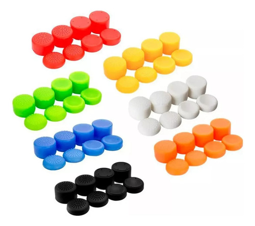 16 Pack Kontrolfreeks, Gomas De Joysticks,para Ps4 Ps5, Xbox Color Al Azar