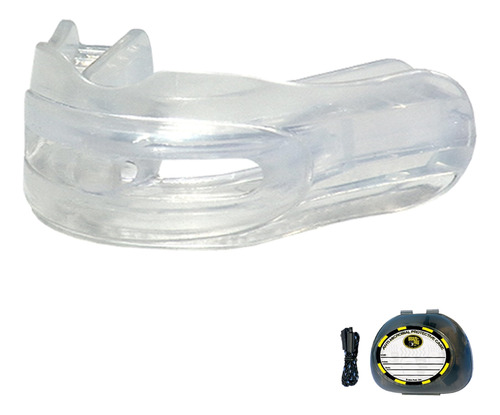 Protector Bucal Doble Brain Pad Dep. De Contacto Clear Adult