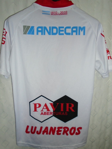 Club Lujan Hermosa Errea 2010 Sponsor Bingo Lujan Talle M