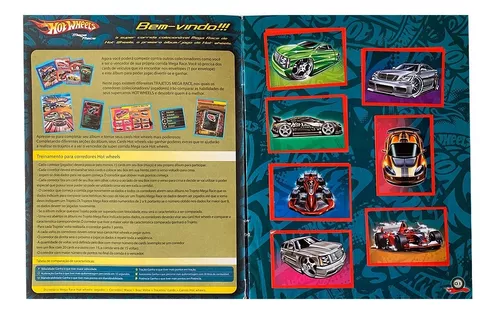 Panini Sticker Hot Wheels Mega Race 2005 Empty Album Spanish