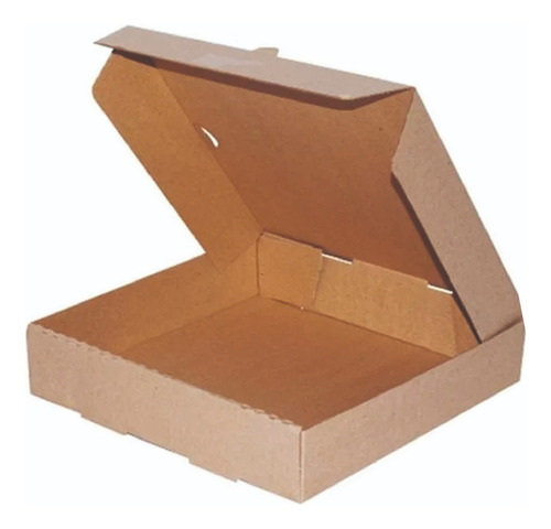Market Paper Kraft caja para empanadas media docena 19x18x6cm 200 unidades