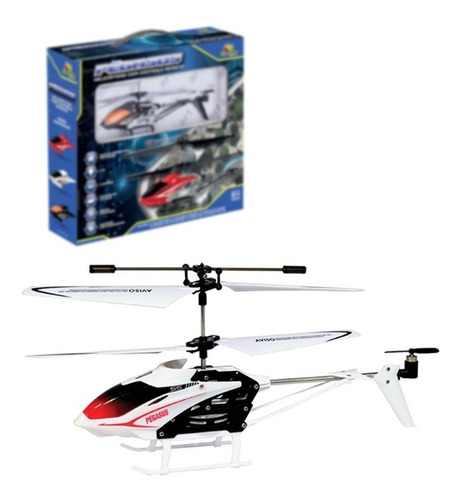 Imagem 2 de 9 de Helicóptero Fênix Controle Remoto Recarregável Brinquedo