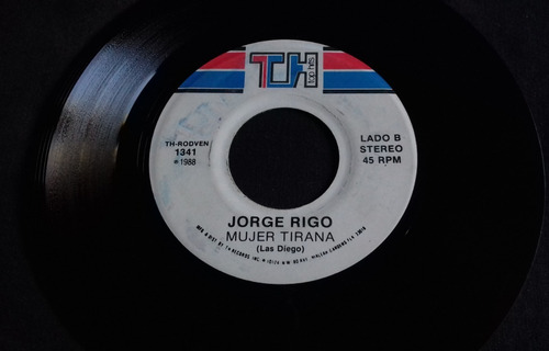 Single Jorge Rigo - Mujer Tirana