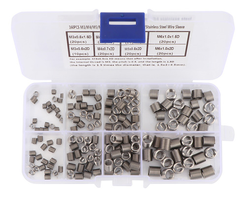 Inserto De Reparación De Roscas De Alambre Enrollado M3/m4/m