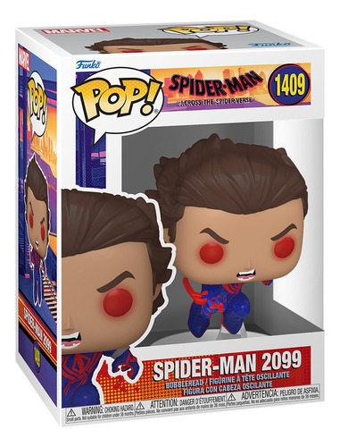 Spider-man 2099 Unmasked Funko Pop! Vinyl Figure #1409
