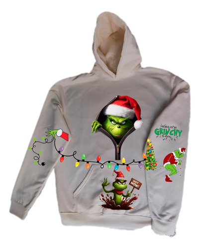 Buzo Grinch Navidad Personalizado