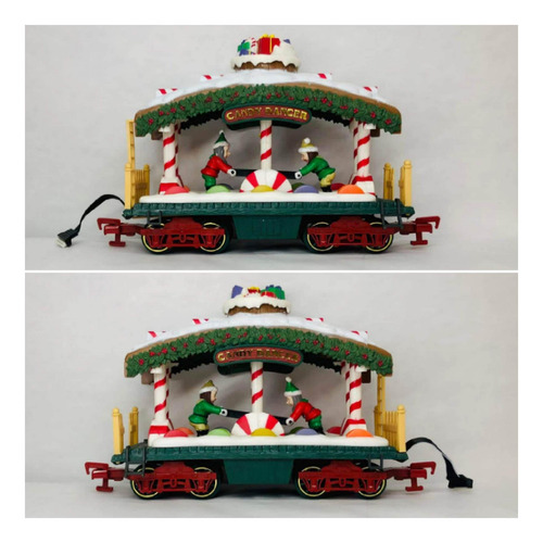 Disponible Trenes Navideños Holiday Express 1998 Retromx
