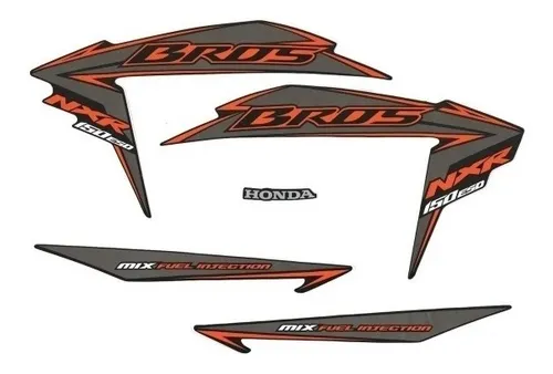 comprar Faixa Adesiva Kit Completo Nxr Bros 150 Esd 2011 Preta