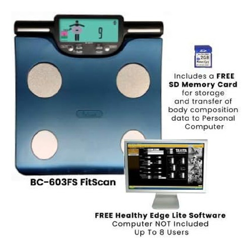 Tanita Bc-603fs Balança Corporal Digital Bioimpedância