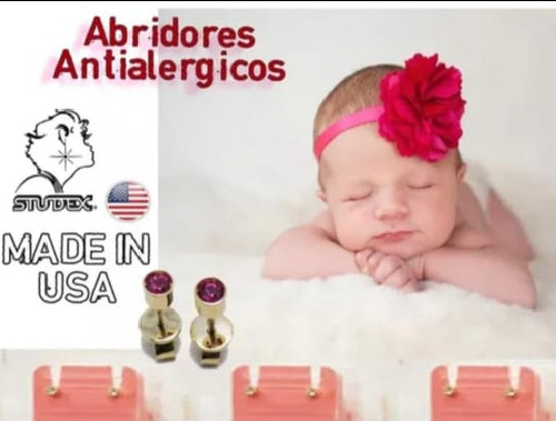 Zarcillo Abridores Bebe Studex Abridor Niña