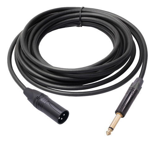 Cable De Audio Xlr Audio Macho Micrófono Hembra Trs Stereo T