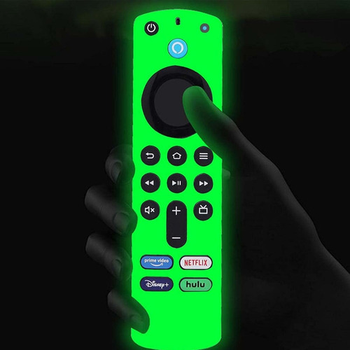 Funda Control Para Amazon Fire Tv Stick 4k Alexa Case Verde Lima
