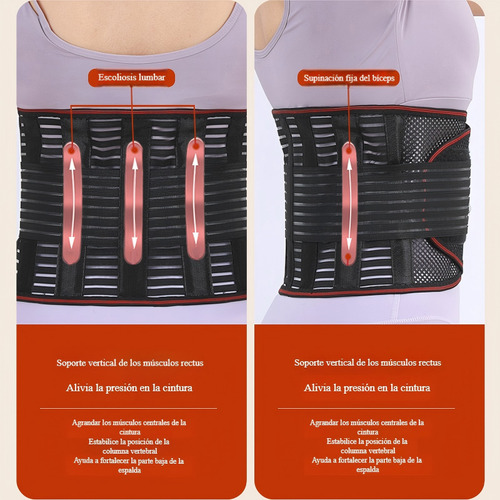 Cinturón Faja Pesas Gym Hombres Y Mujeres Transpirable