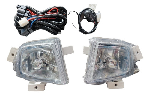 Faros Antinieblas Aveo Sedan 4 Puertas Kit De Exploradoras