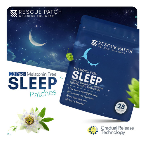 Parches Para Dormir Sleep Patches Rescue Patch Para Adultos