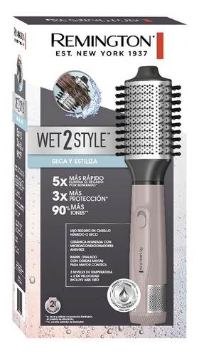 Cepillo De Aire Remington Wet2style Seca Y Estiliza