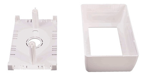 Caja Universal De Superficie 40 Mm. Blanca - Dxn5011s