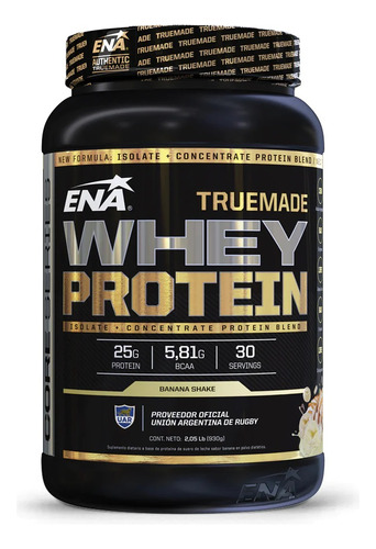 Suplemento Deportivo Whey Protein True Made Banana X 1kg