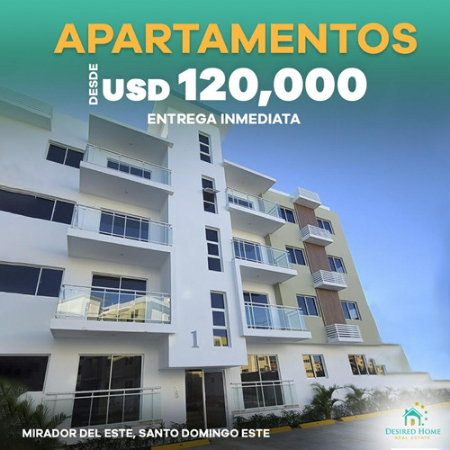 Apartamentos Listos Para Entrega Ubicados En Mirado Del Este, Santo Domingo Este