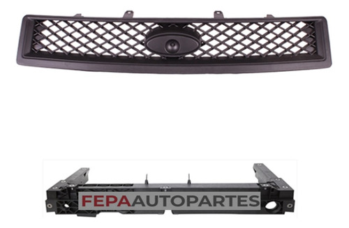 Parrilla Rejilla Frontal Ford Fiesta Max 2008 / 2010 St  