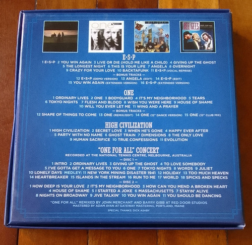 Bee Gees - The Warner Bros. Years 1987-1991/ Box Set / 5 Cd Estándar