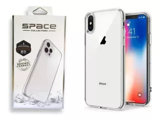 Capa Capinha Clear Case Space P/ iPhone 11 12 13 14 Pro Max