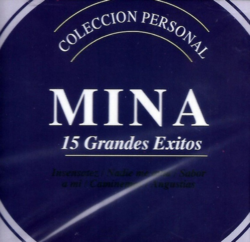 Cd Mina / 15 Grandes Exitos Colección (2002)
