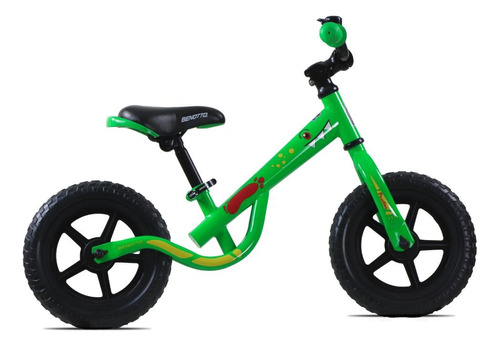 Bicicleta Entrenadora Infantil Piccolino R12 Verde Benotto