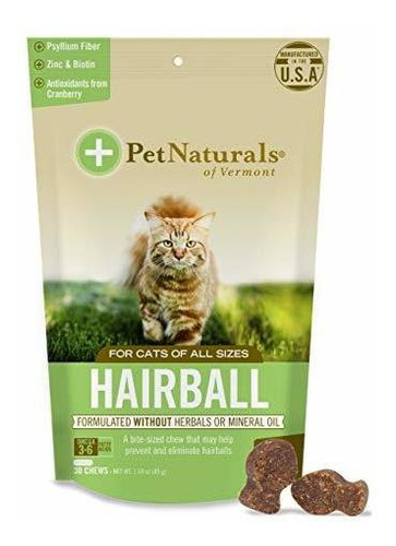 Pet Naturals De Vermont - La Bola De Pelo, Diario Digestivo,