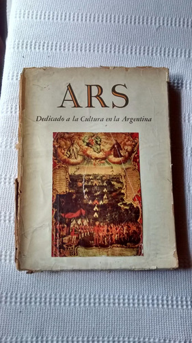 Imagen 1 de 5 de Revista De Arte Ars Dedicado A Cultura Argentina Nº 89 1960