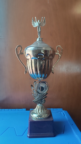 Trofeo Deportivo Grande Metálico Dorado. 60 Cms