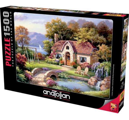 Puzzle 1500 Piezas Stone Bridge Cottage - Anatolian 