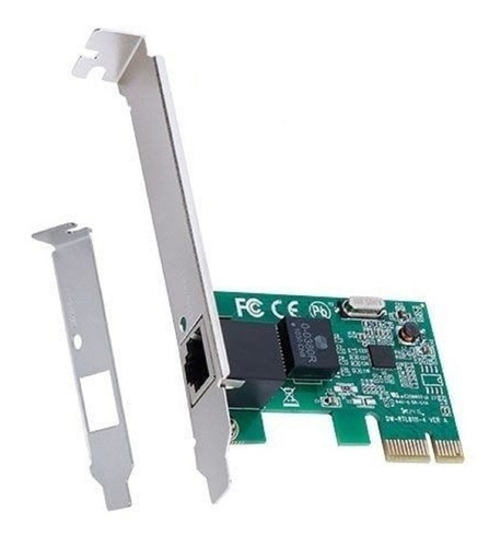 4 Placa Rede Pci Express X1 (mini Pci) 10/100 + Low Profile