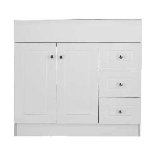 Mueble Vanitorio Blanco Mv80x47-b (sin Cubierta)