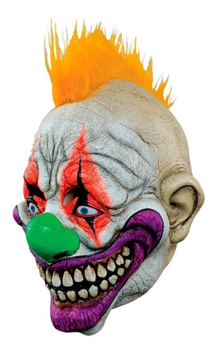 Máscara Prankster Neon Clown (mombo) Halloween