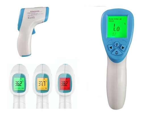 Termometro Infrarrojo Pistola Laser P/humanos Aprobacion Fda